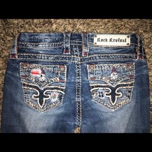 Unique Rock Revival jeans!!